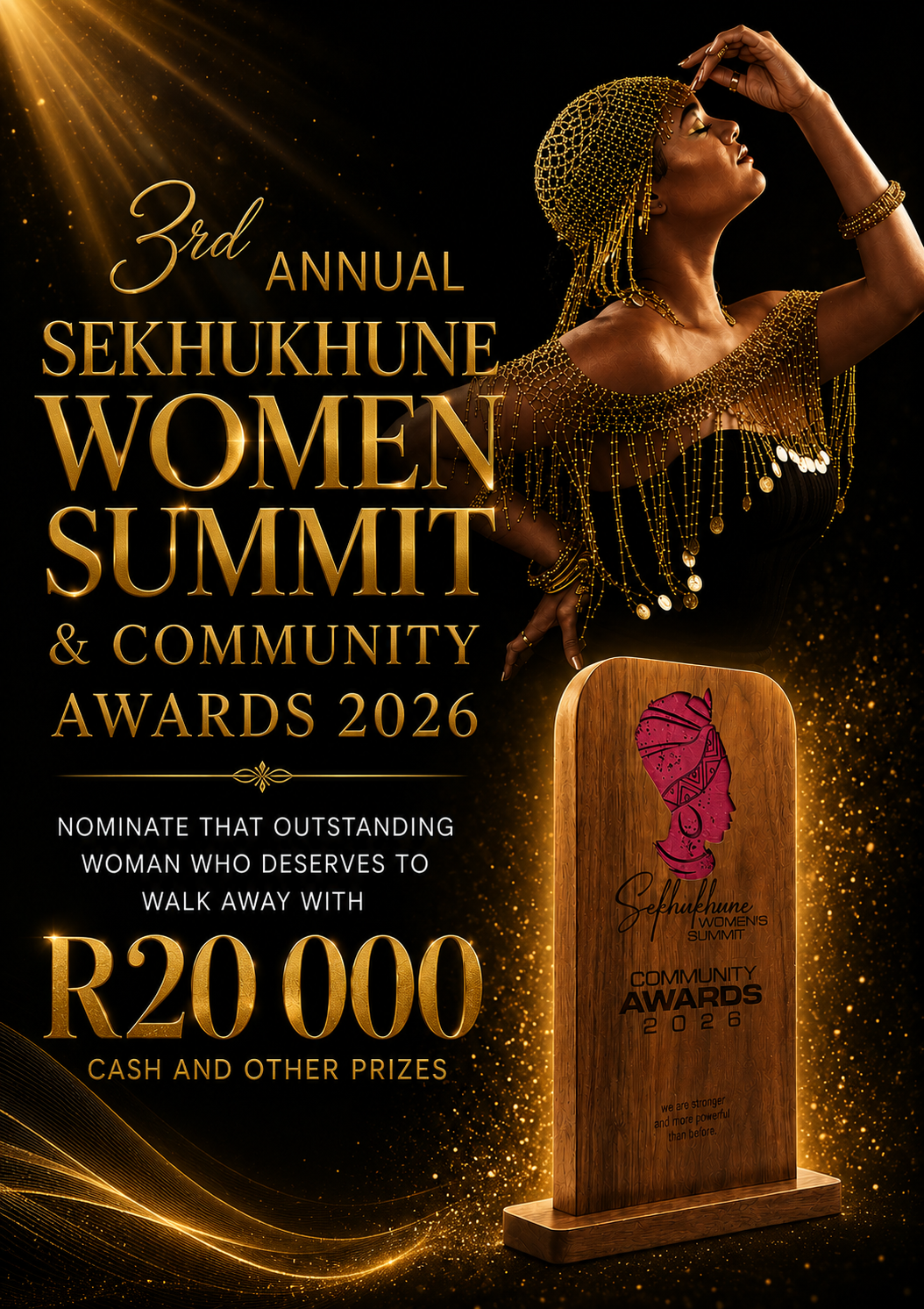 Sekhukhune Women's Summit & Community Awards 2026 poster
