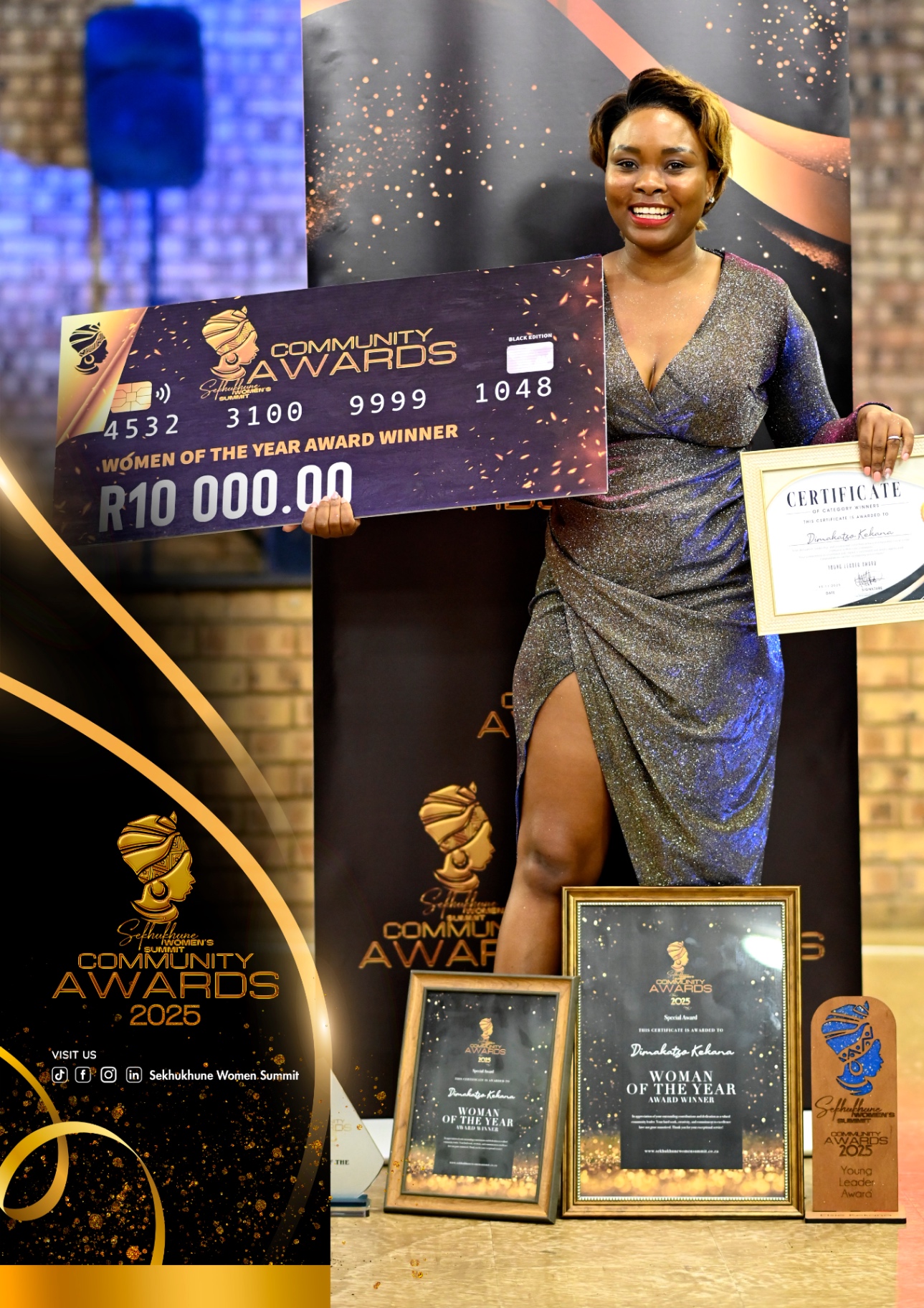 Woman of the Year with prizes